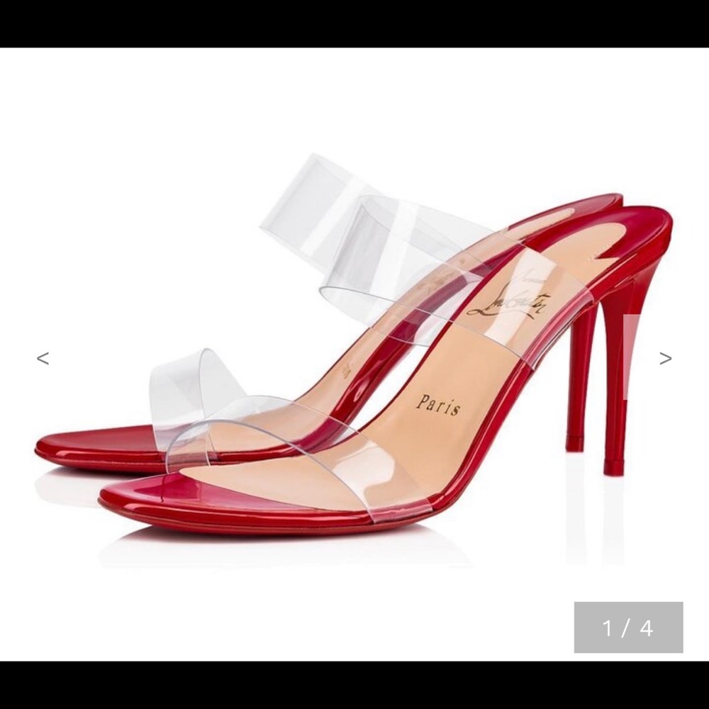 Brand New Just nothing Christian Louboutin 85mm heels